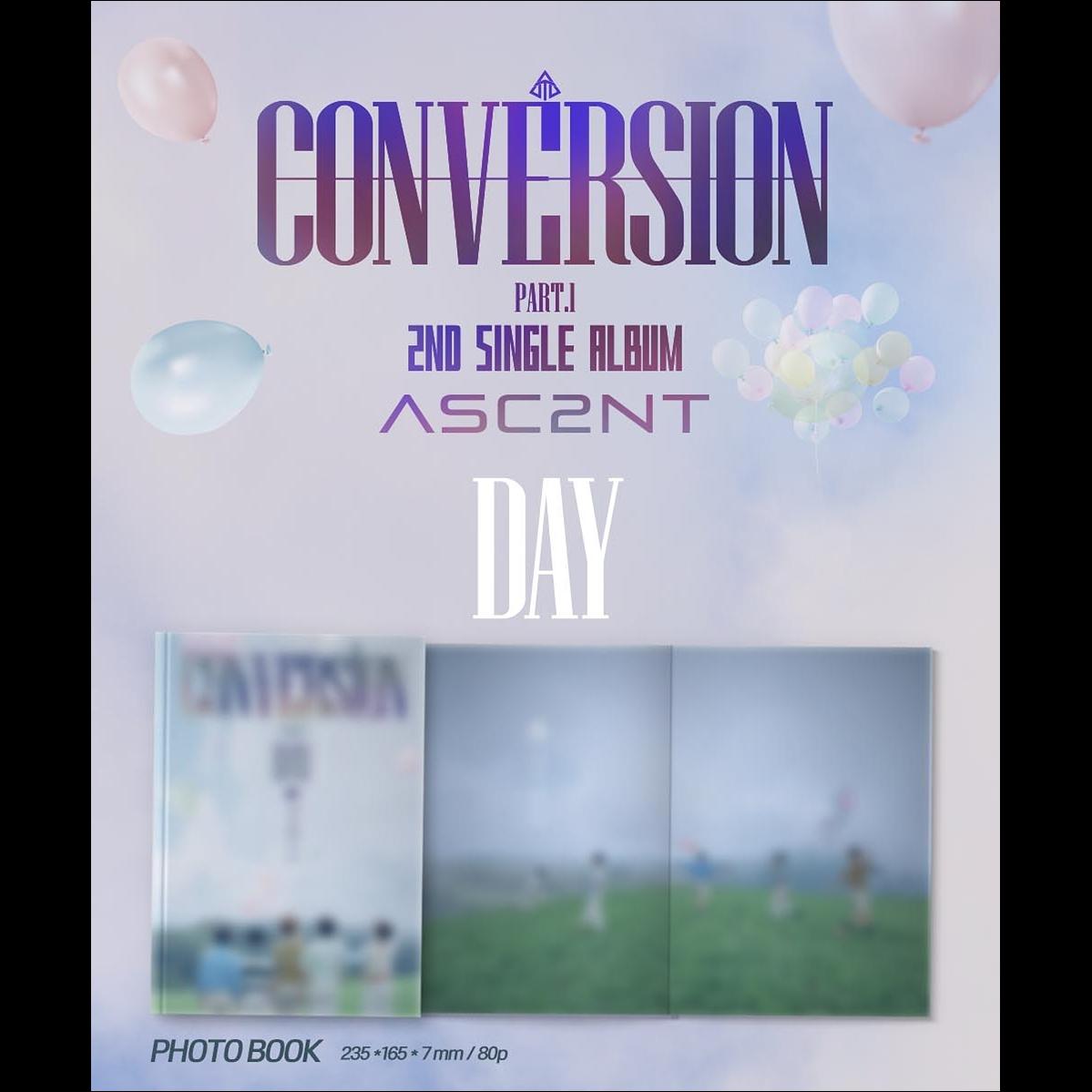 ASC2NT - Conversion Part.1 Album (Day/Night ver)