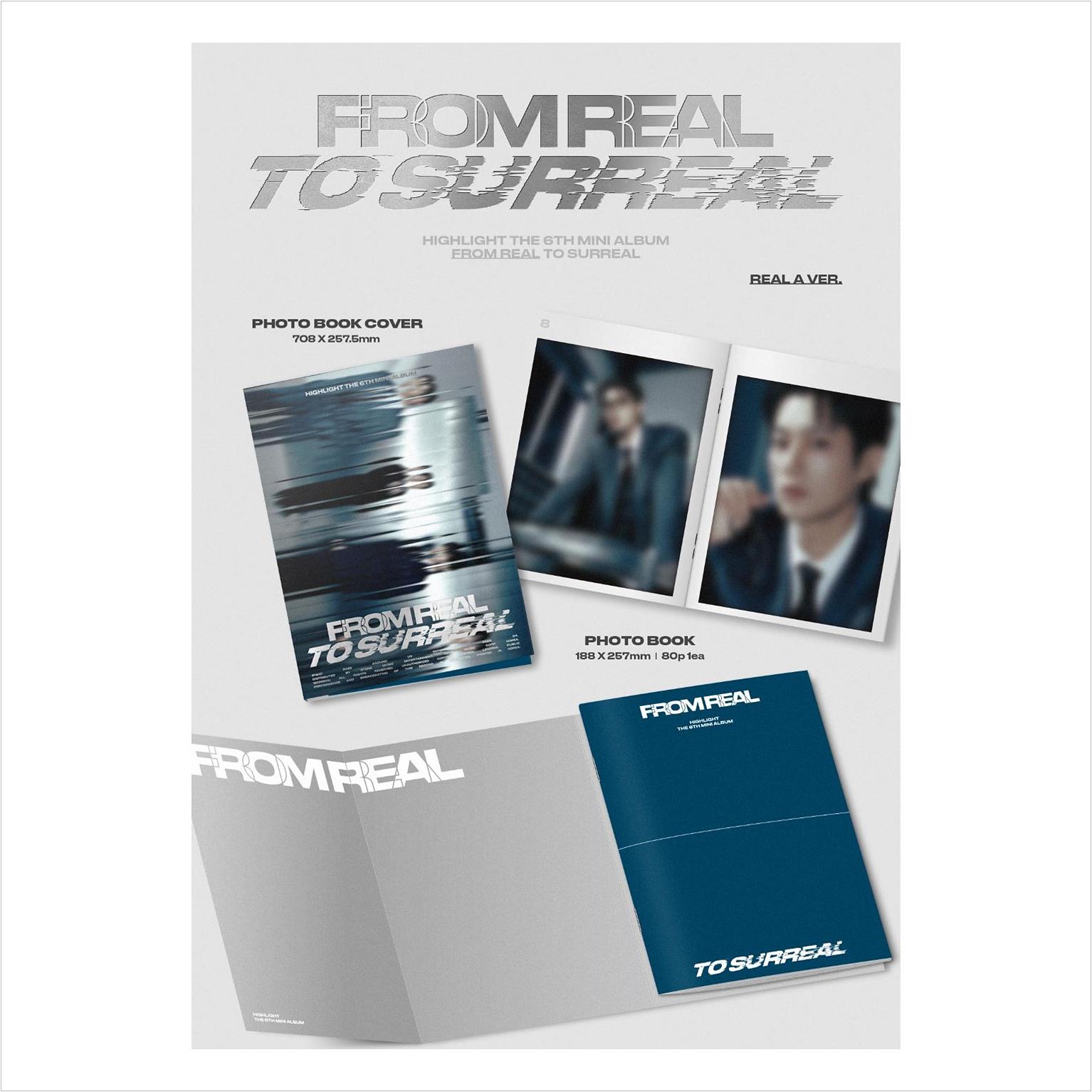 Hightlight - From Real to Surreal Photobook Ver. Album