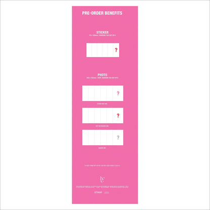 IVE -[I'VE MINE] Album (EITHER WAY ver. / OFF THE RECORD ver. / BADDIE ver. / LOVED IVE ver.)