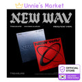 TREASURE [NEW WAV] 4th Mini Album (RED VER./ICE VER.) + Free Gift