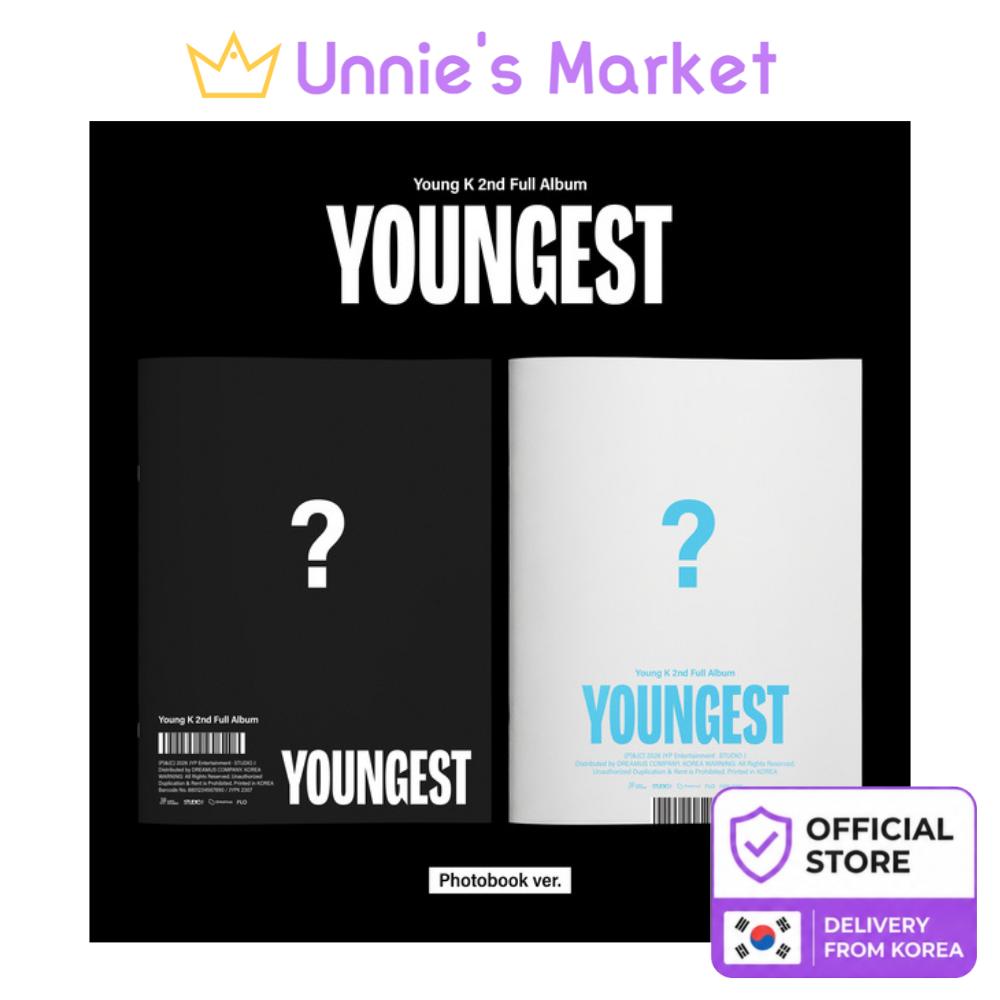 [Pre-order] Young K (DAY6) YOUNGEST Photobook ver. 2nf Full Album + Free Gift