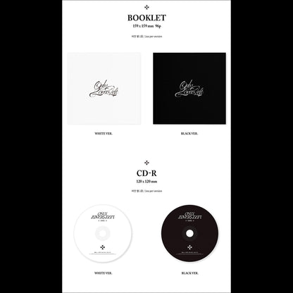WOODZ [ONLY LOVERS LEFT] 3rd Mini Album (WHITE ver. / Black ver.)