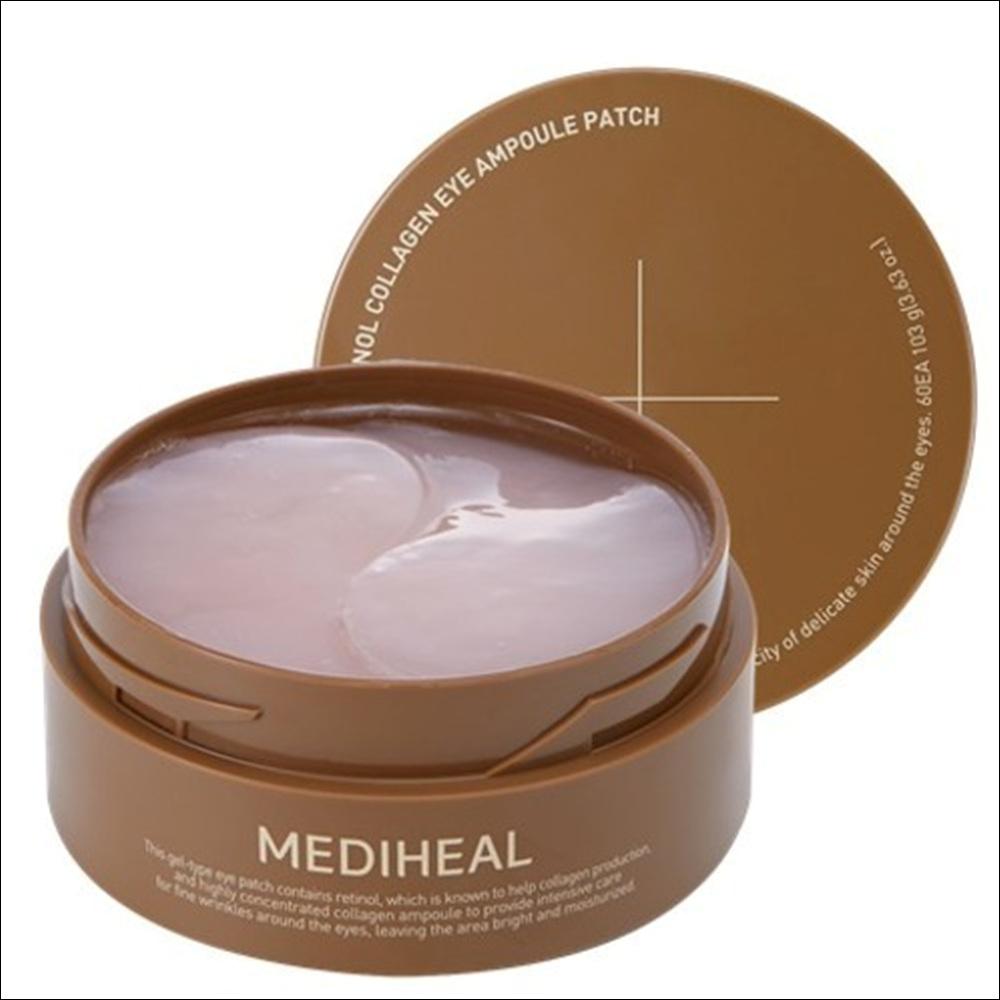 [Mediheal] Retinol Collagen Eye Ampoule Patch - Intensive Firming & Brightening for Under Eyes, 60 Patches | Olive's K-beauty