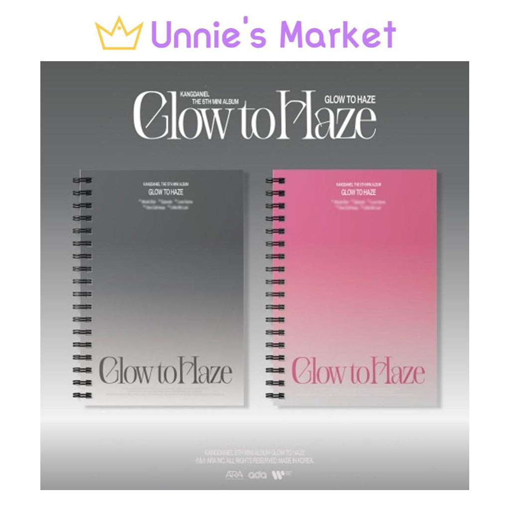 KANG DANIEL - Glow to Haze Photobook Ver. (Glow ver., Haze ver.)
