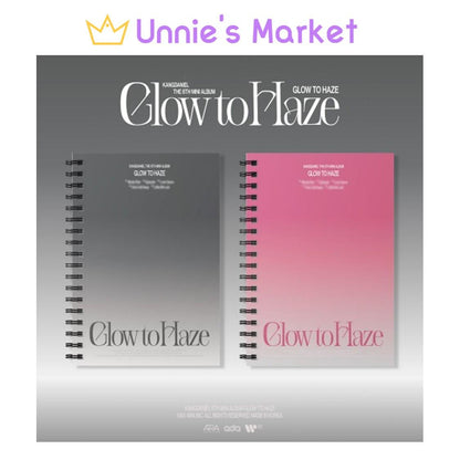 KANG DANIEL - Glow to Haze Photobook Ver. (Glow ver., Haze ver.)