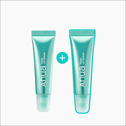[1+1 SET] [Anua] PDRN Hyaluronic Acid Hydrating Lip Serum (10ml x 2EA) - Premium Lip Plumping & Smoothing Care, Deep Hydration, K-Beauty