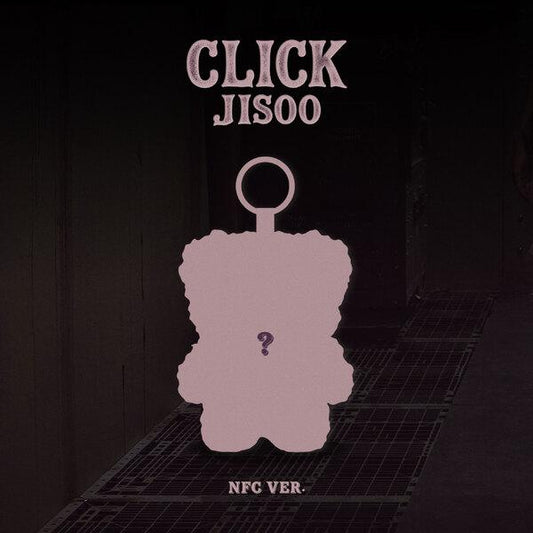 JISOO(BLACKPINK) Single Album CLICK BABY BEAR NFC ver. KPOP Sealed + Free Gift