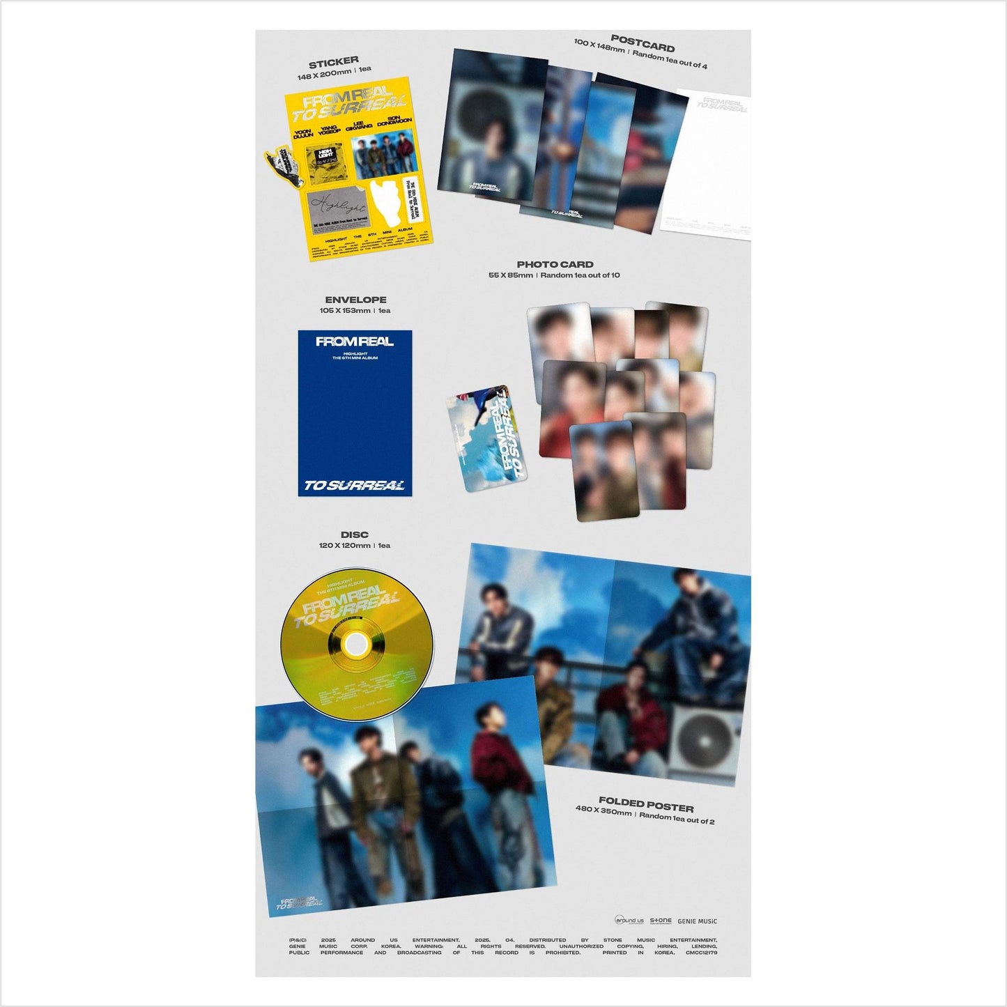 Highlight - From Real to Surreal Photobook Ver. Album