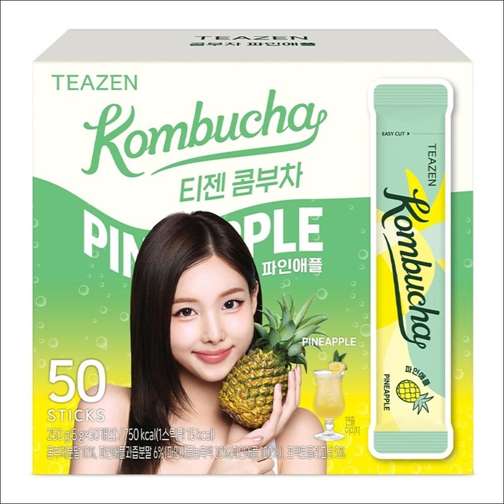 TEAZEN Kombucha Pineapple, 5g, 50ea