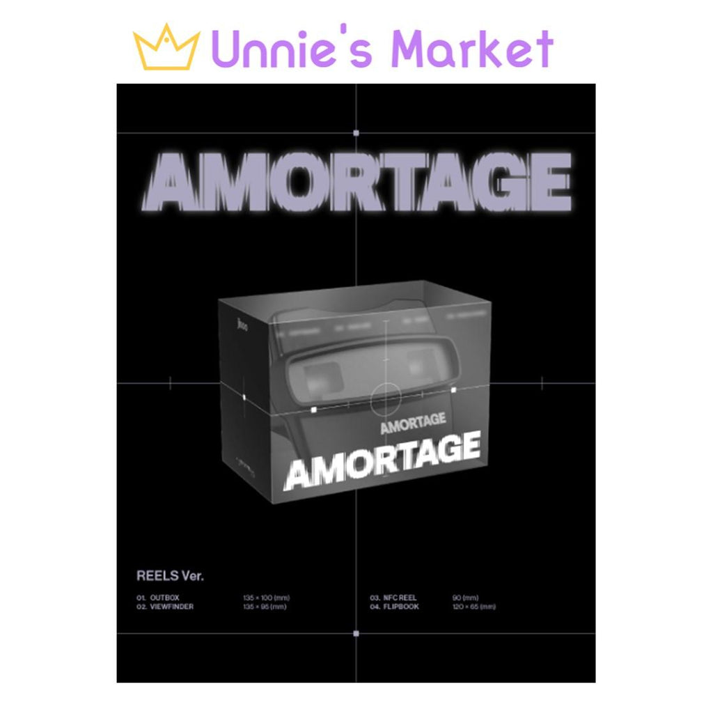 JISOO (BLACKPINK) - [AMORTAGE] REELS Ver / Mini Album