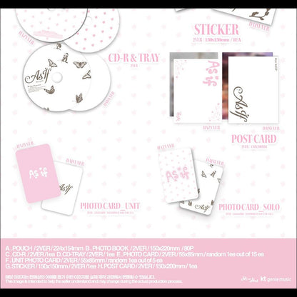 ifeye [As if] Photobook ver. (Hazy ver. / Daisy ver.) 3rd EP Album + Free Gift