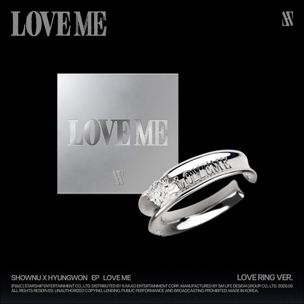 [Pre-order] SHOWNU X HYUNGWON EP [LOVE ME] (LOVE RING VER.) Limited Edition + Free Gift