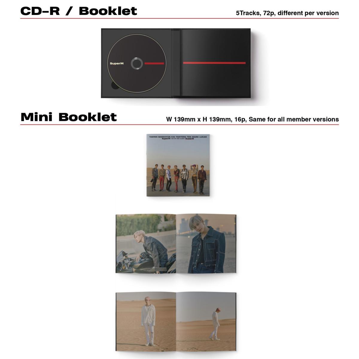 SuperM [SuperM] 1st Mini Album (Random)