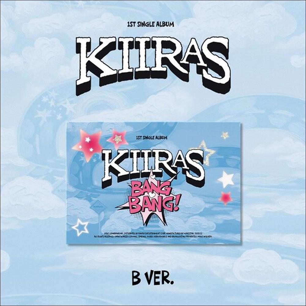 KIIRAS - BANG BANG! 1st Single Album (A ver. / B ver.) + Free Gift