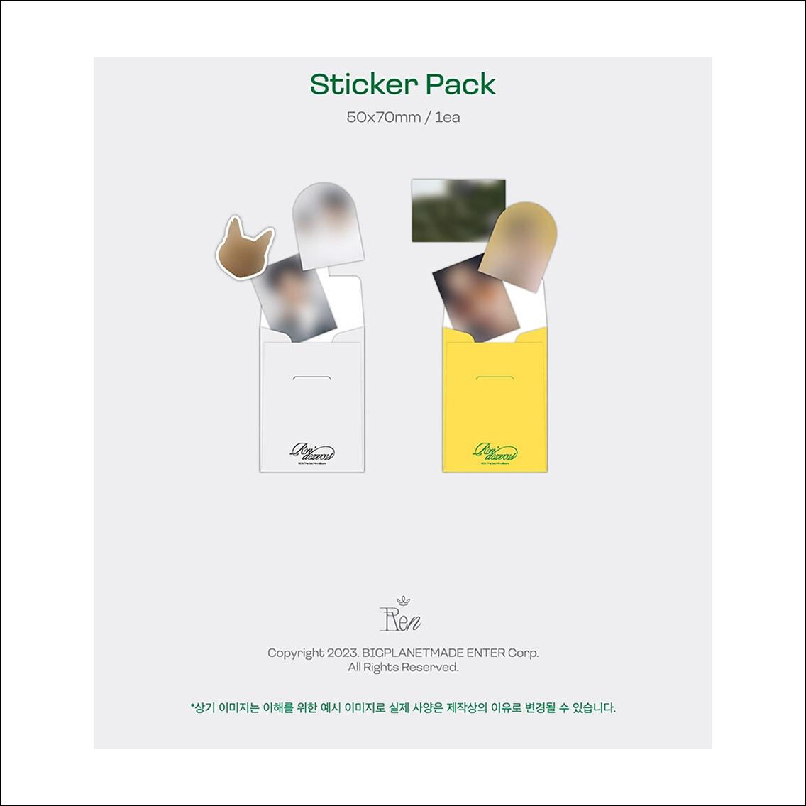 REN (NU'EST) Ren'dezvous Photobook Album (Seed ver. / Season ver.)