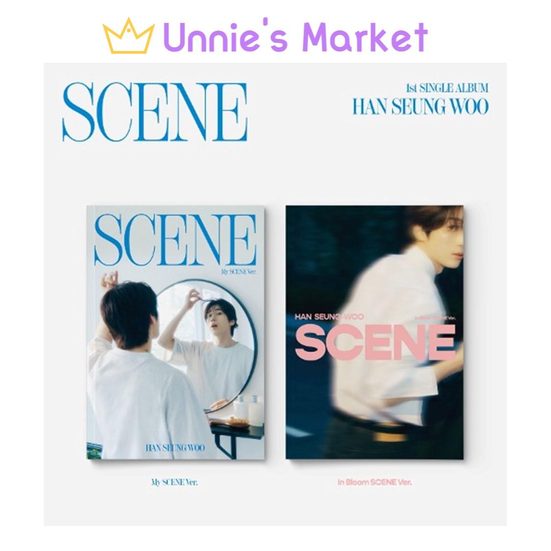 HAN SEUNG WOO - SCENE 1st Single Album (My SCENE Ver. / In Bloom SCENE Ver.)