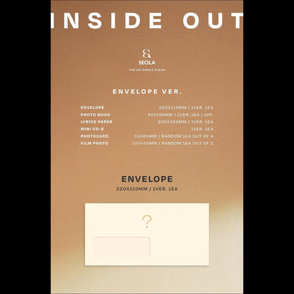 SEOLA (WJSN) INSIDE OUT (ENVELOPE VER.)