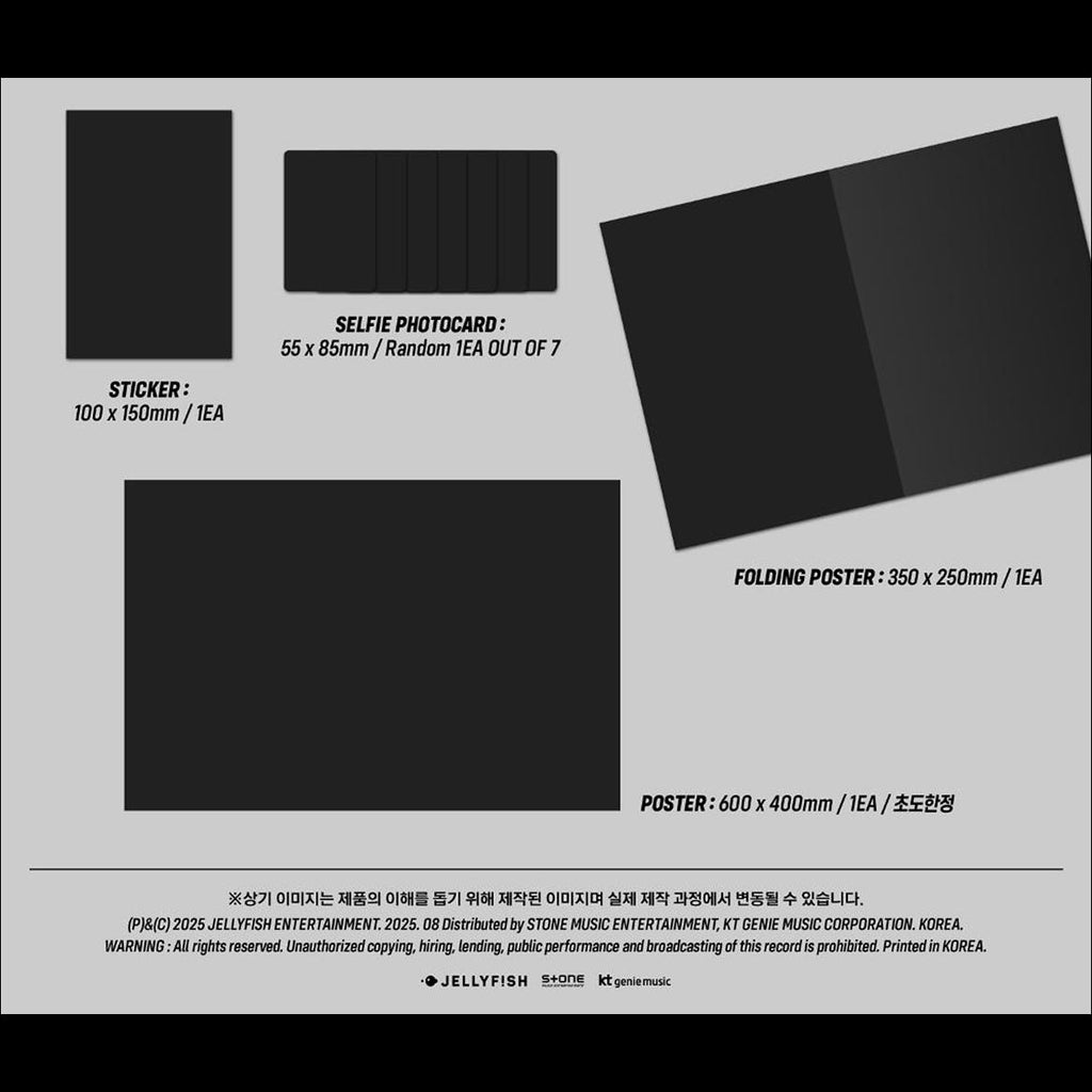 EVNNE - LOVE ANECDOTE(S) Album (Cheeky ver. / Mellow ver.)