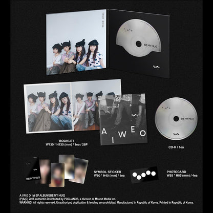 [Pre-order] AIWEO [BE MY HUG] (DIGIPACK Ver.) + Free Gift