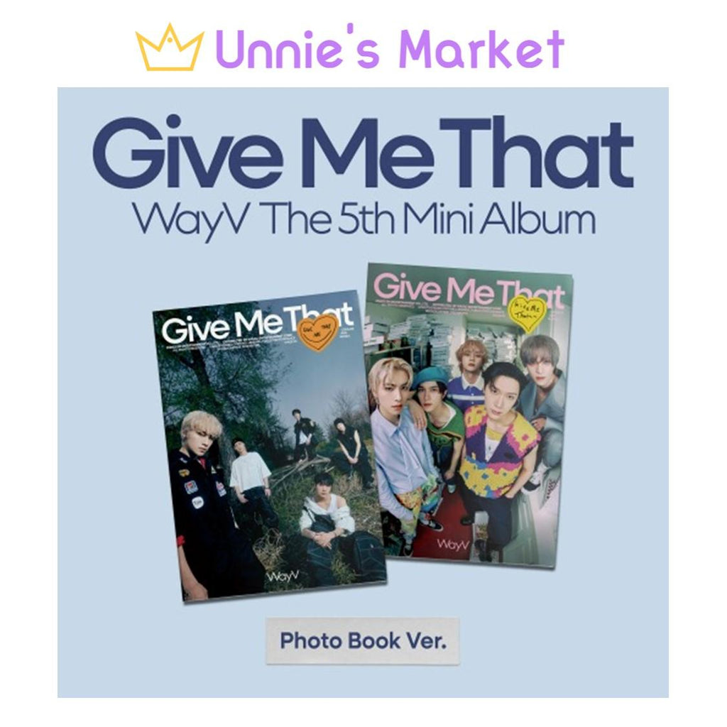 WayV - Give Me That Photobook Ver.