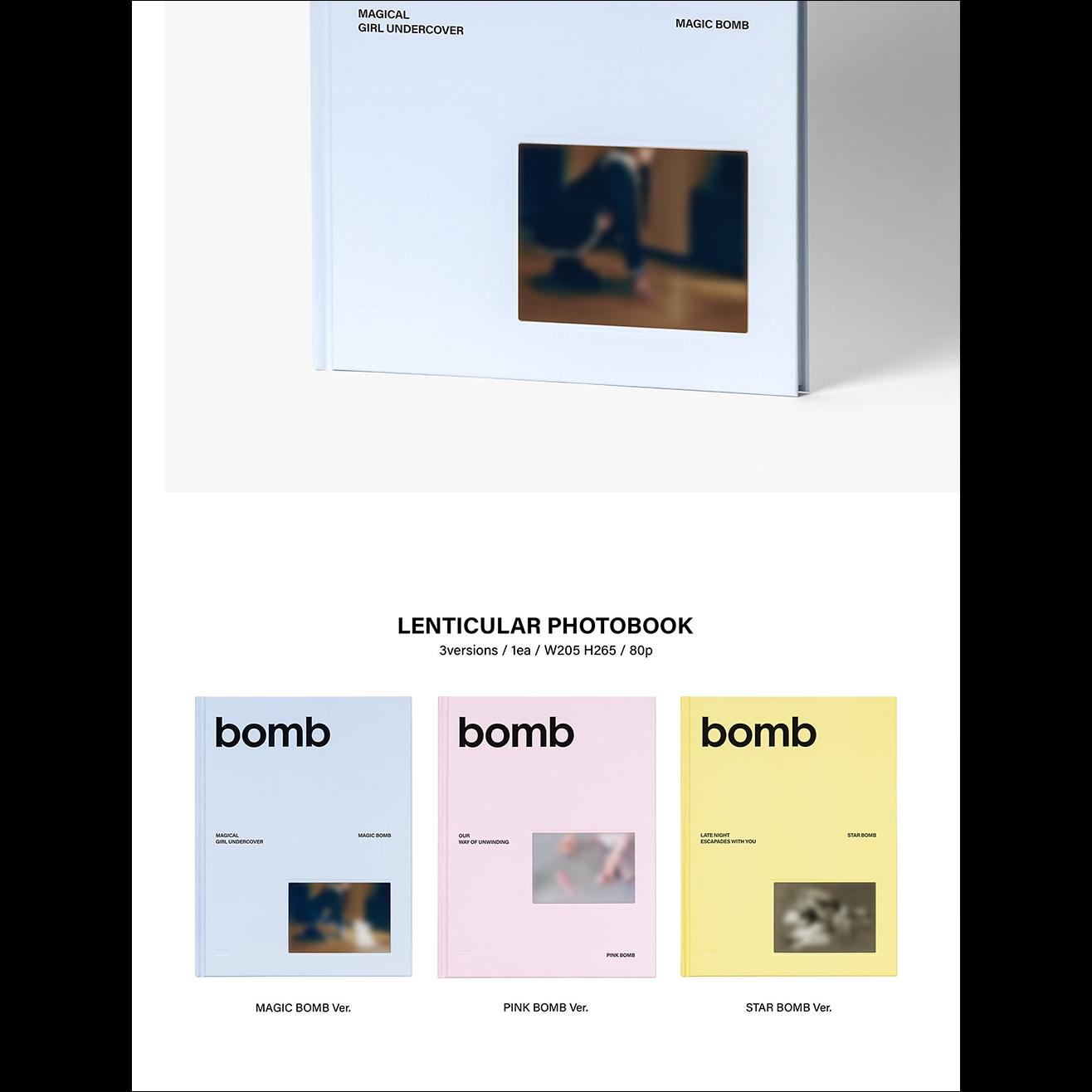 ILLIT bomb 3rd Mini Album (MAGIC BOMB Ver. / PINK BOMB Ver. / STAR BOMB Ver.)