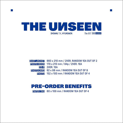 SHOWNU X HYUNGWON - THE UNSEEN (VER.1 / VER.2) Album