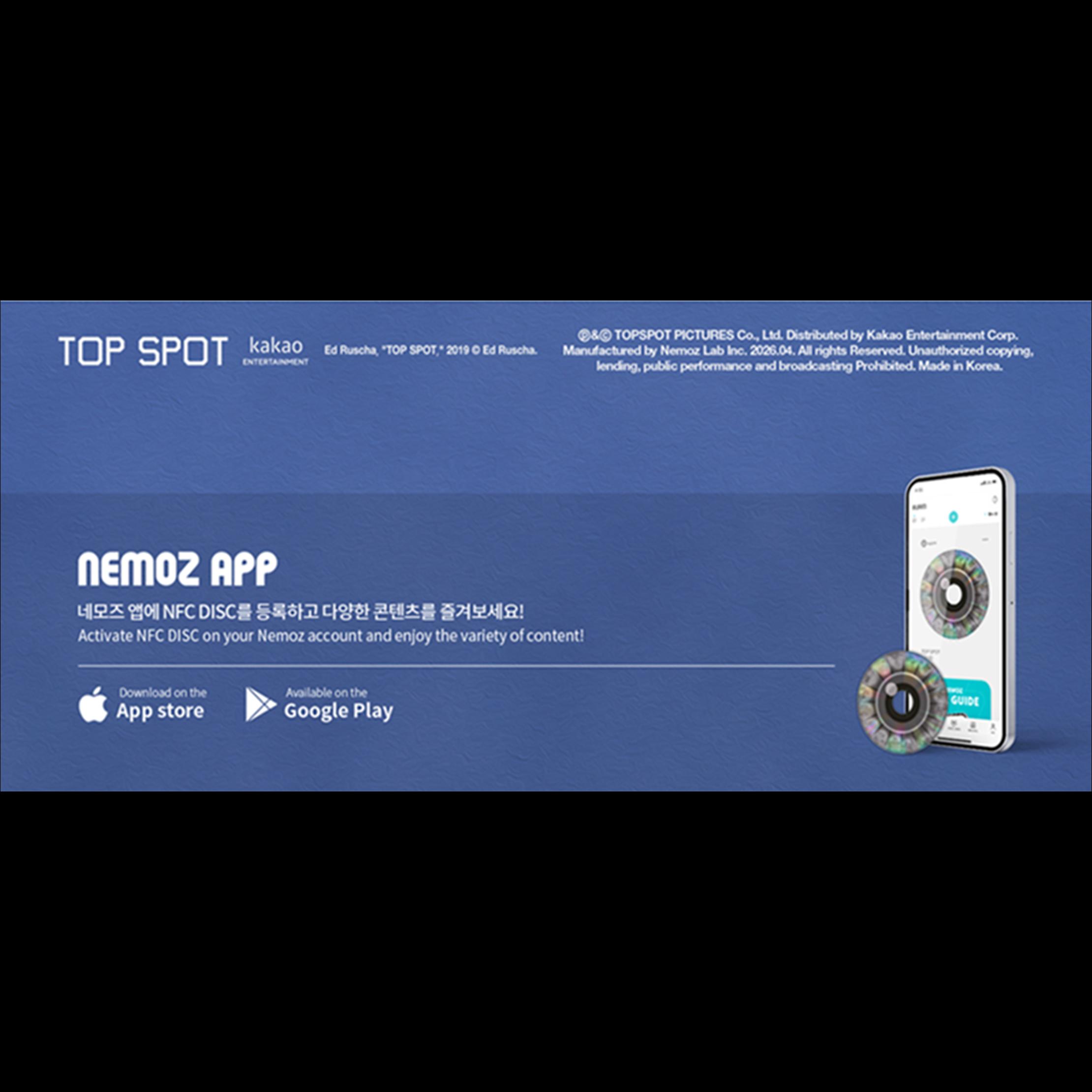 T.O.P 1st Album [TOP SPOT - ANOTHER DIMENSION] NEMO ver + free gift