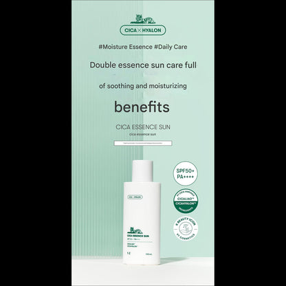 VT CICA SUN ESSENCE UV Protection & Brightening & Wrinkle Improvement Triple Functional Cosmetics