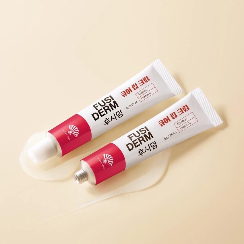 [FUSIDERM] Cure Lip Cream - High-Nourishing Deep Repair Lip Treatment by Dongwha Pharm, 10g | Olive's K-beauty