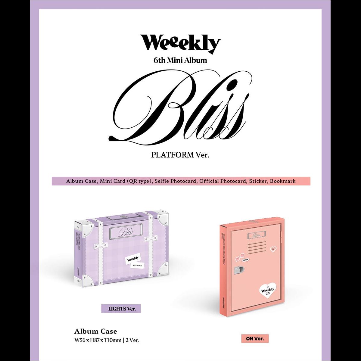 Weeekly - Bliss Platform ver. 6th Mini Album