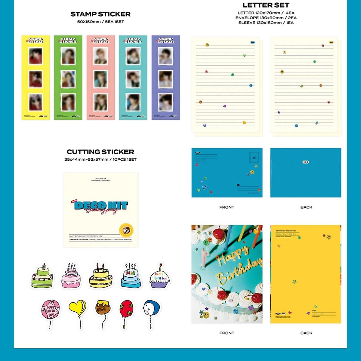 TXT 2023 DECO KIT (WEVERSE POB Option)