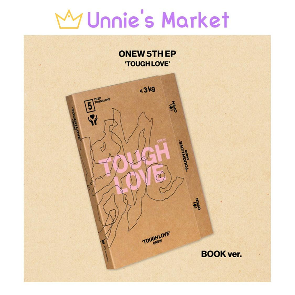 ONEW (SHINee) TOUGH LOVE (BOOK Ver.) + Free Gift