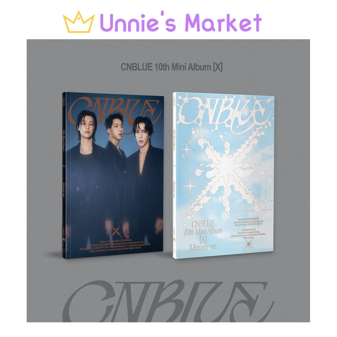 CNBLUE - X 10th Mini Album (Eternal ver. Memory ver.)