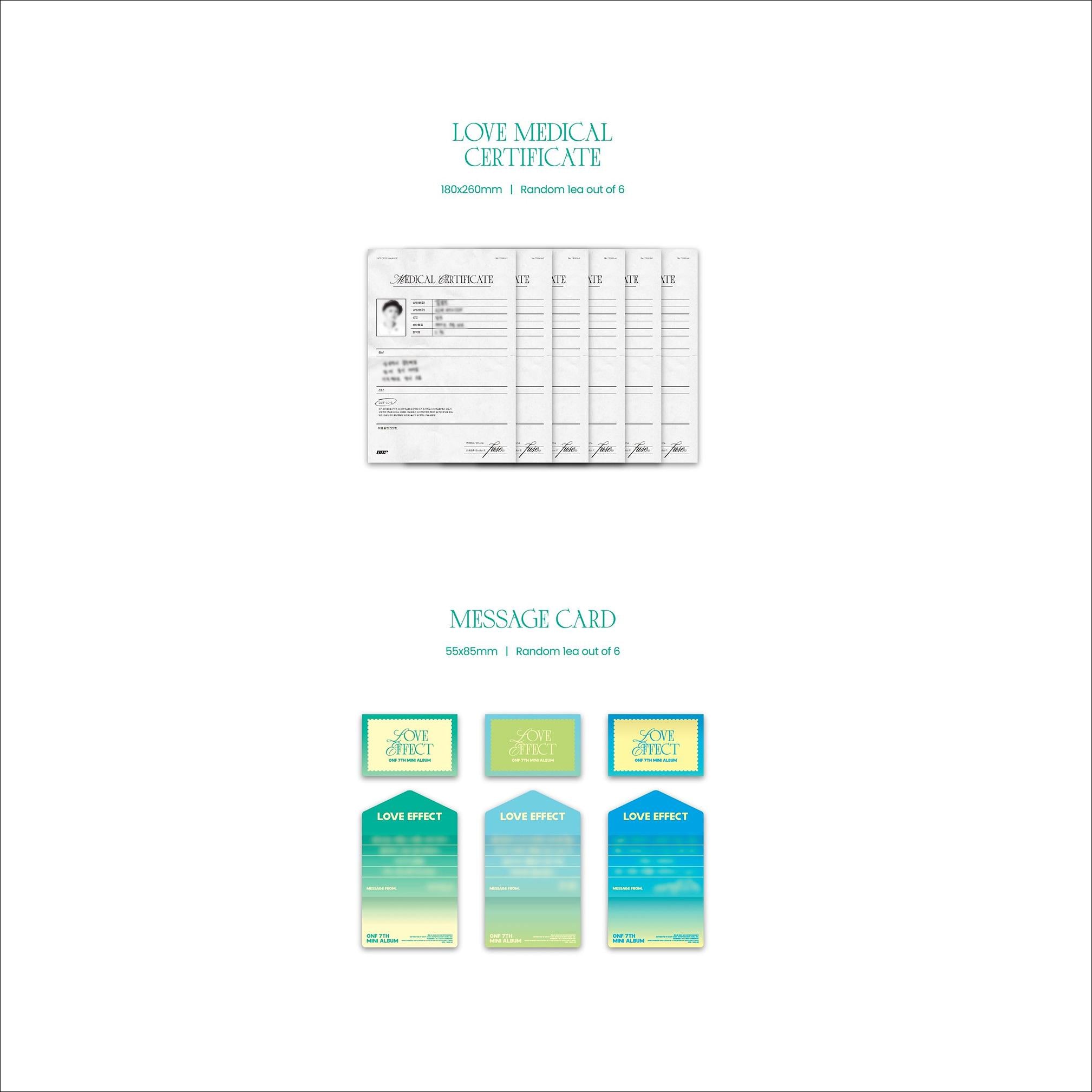 ONF - LOVE EFFECT / 7th Mini Album