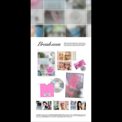 [Pre-order] ILLIT BREAK EVEN Photo Dump Ver KPOP Sealed Album + Free Gift