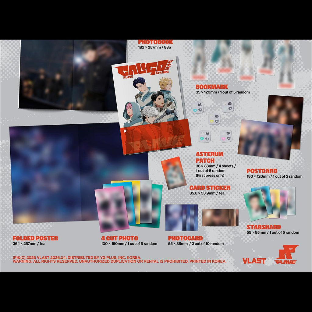 PLAVE [Caligo Pt.2] 4th Mini Album (Photobook ver.) + free gift