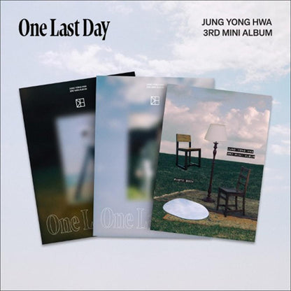 JUNG YONG HWA - One Last Day PHOTO BOOK Ver. / 3rd Mini Album