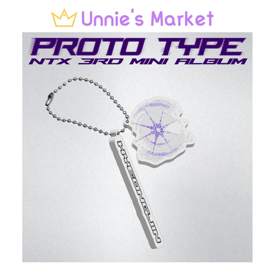 (NAME KEYRING ver.) NTX - PROTO TYPE 3rd Mini Album + Free Gift