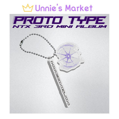 (NAME KEYRING ver.) NTX - PROTO TYPE 3rd Mini Album + Free Gift