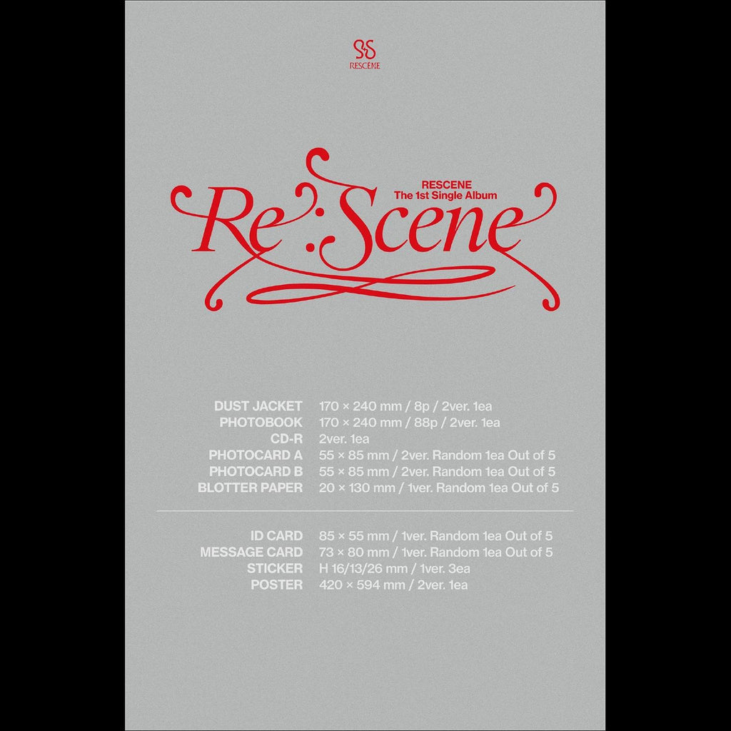 RESCENE [Re:Scene] 1st Single Album