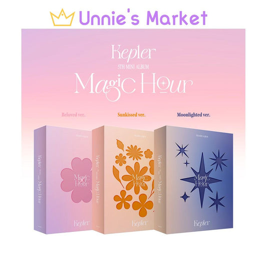 Kep1er [Magic Hour] Album(Moonlighted ver./ Sunkissed ver. / Beloved ver.)