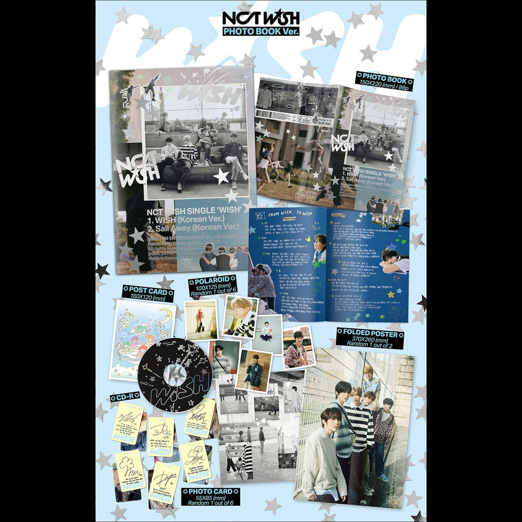 NCT WISH [WISH] Photobook Ver. Album