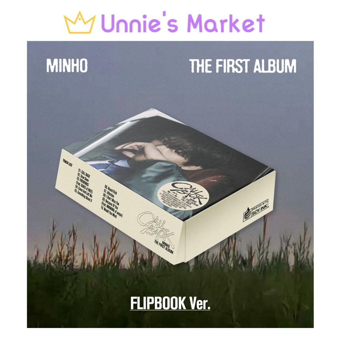 (Flipbook Ver.) MINHO (SHINee) CALL BACK The 1st Album