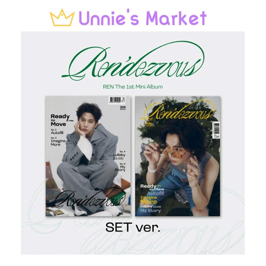 REN(NU'EST) Ren'dezvous Photobook Album (Seed ver. / Season ver.)