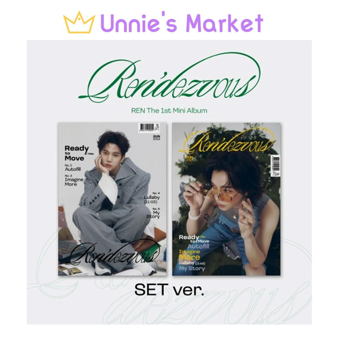 REN(NU'EST) Ren'dezvous Photobook Album (Seed ver. / Season ver.)