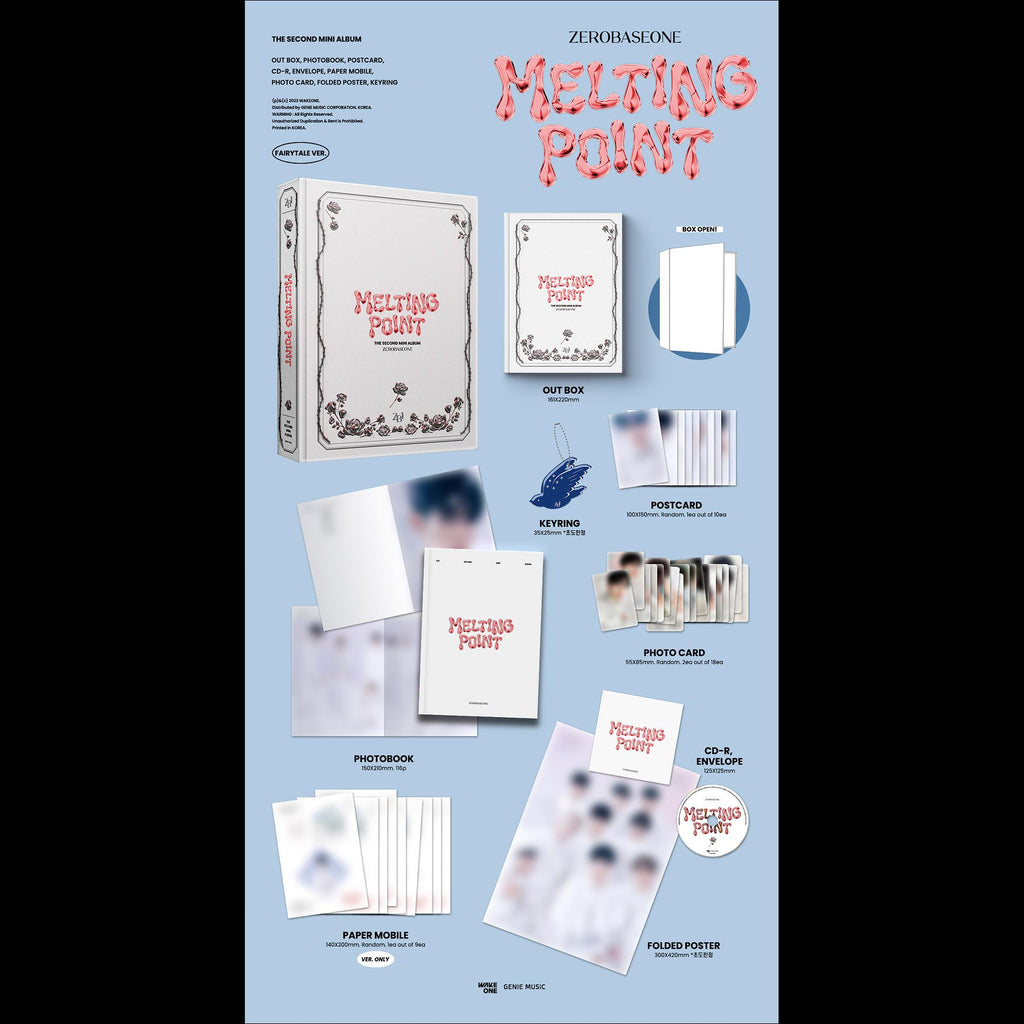 ZEROBASEONE(ZB1) [MELTING POINT] 2nd Mini Album