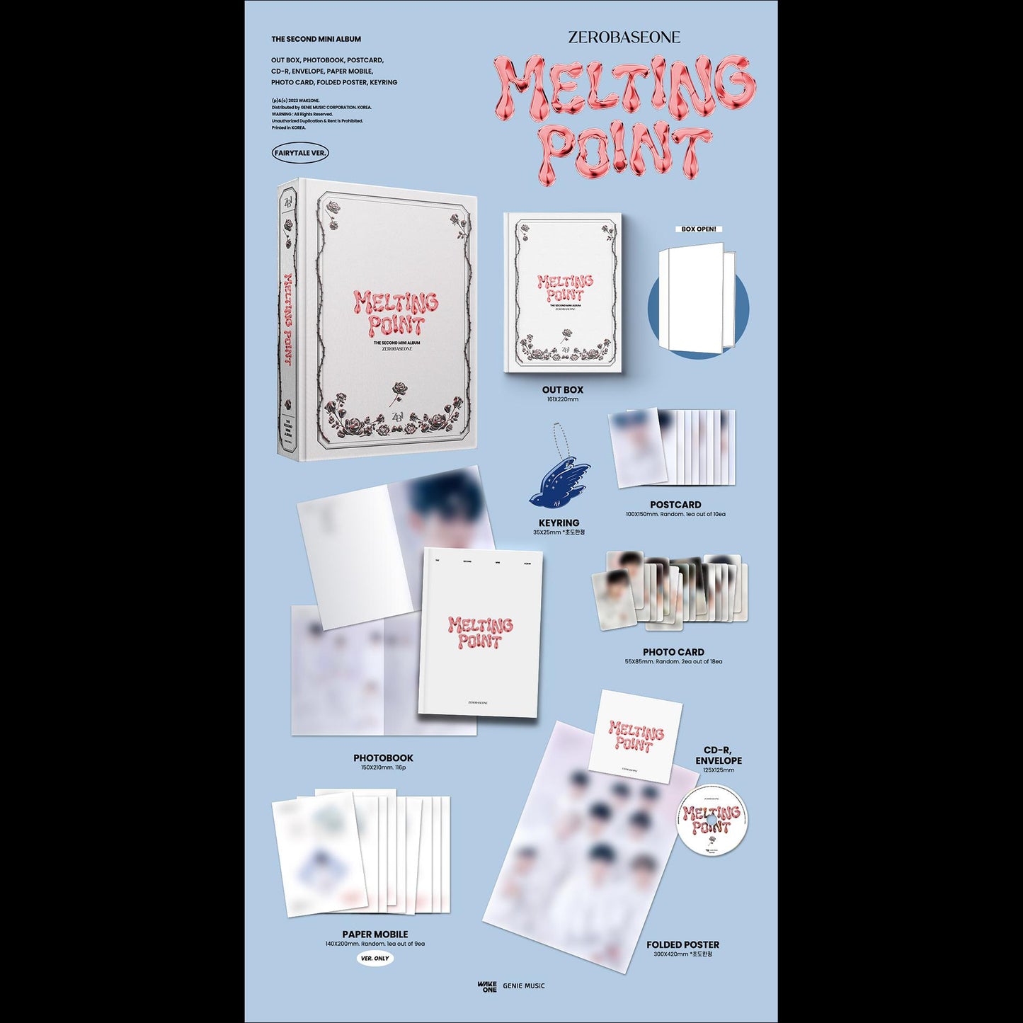 ZEROBASEONE (ZB1) [MELTING POINT] 2nd Mini Album