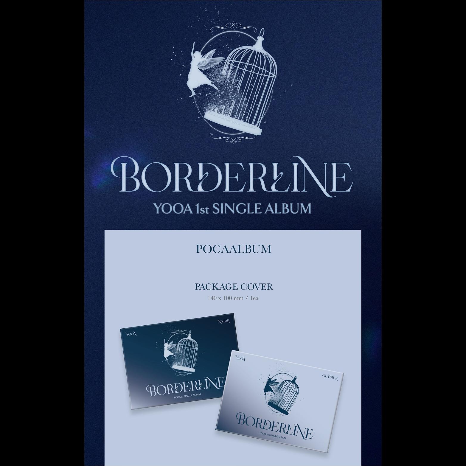 YOOA [Borderline] POCA Ver. Album (INSIDE VER. / OUTSIDE VER.)