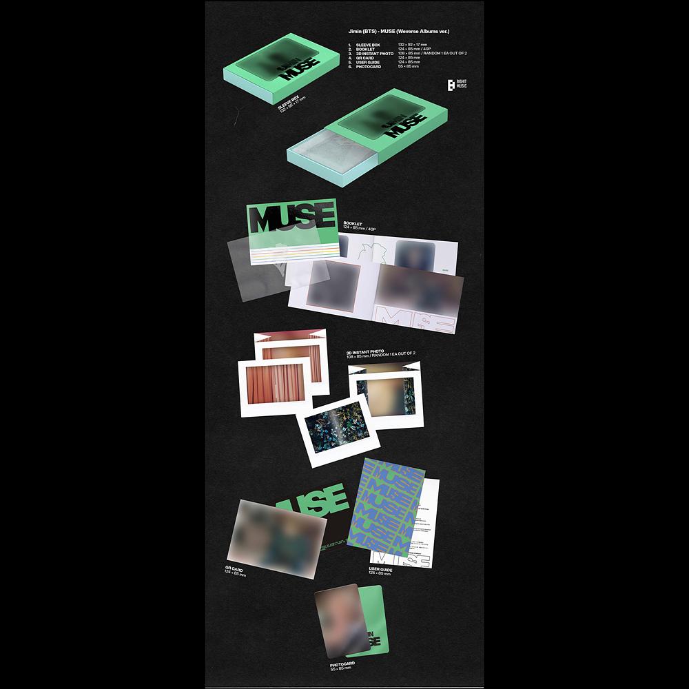 [SET] Jimin (BTS) MUSE (Set) + MUSE (Weverse Albums ver.) Set