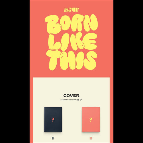 AB6IX BORN LIKE THIS Standard ver. 9th EP Album